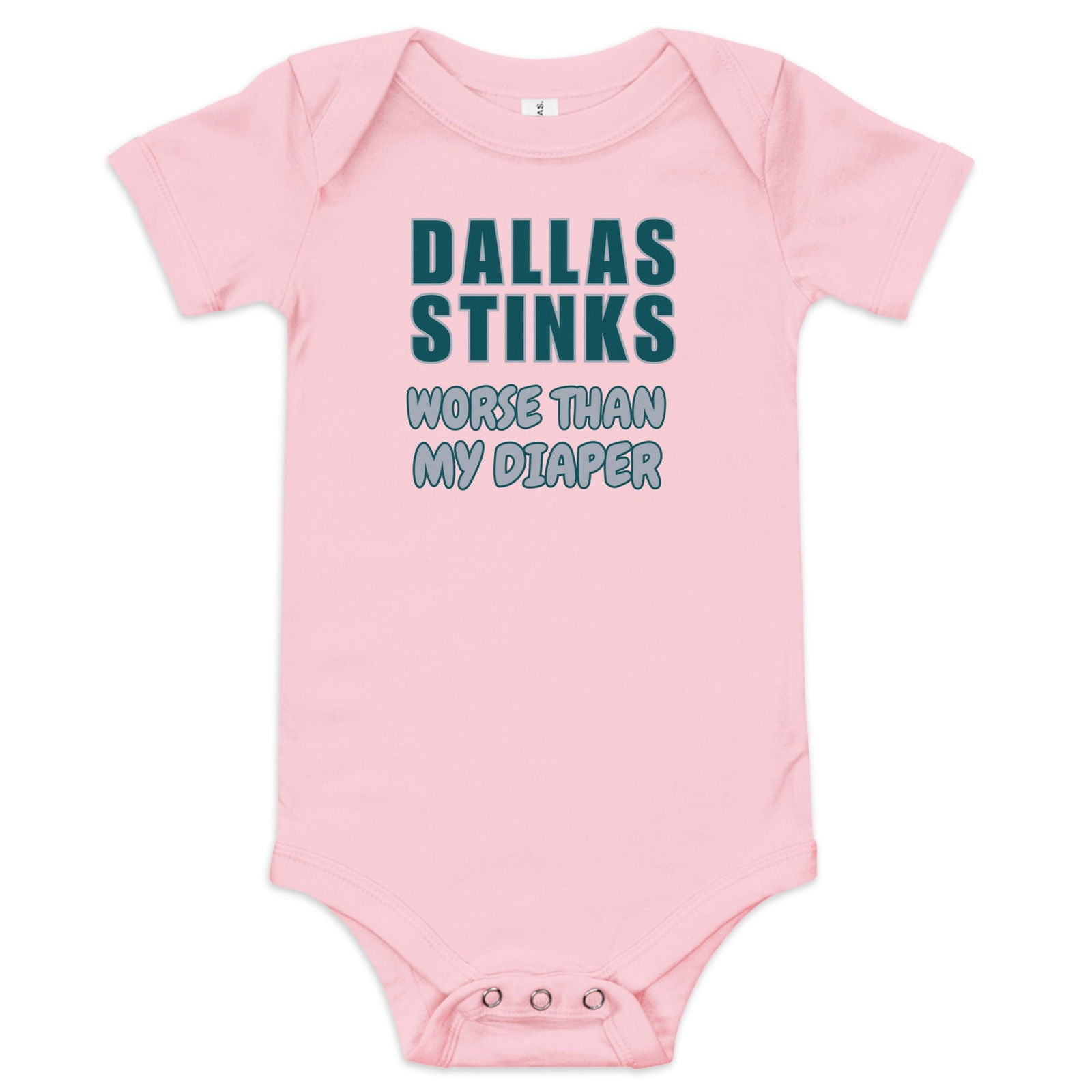 Dallas Stinks Baby Onesie - Broad Street Threads