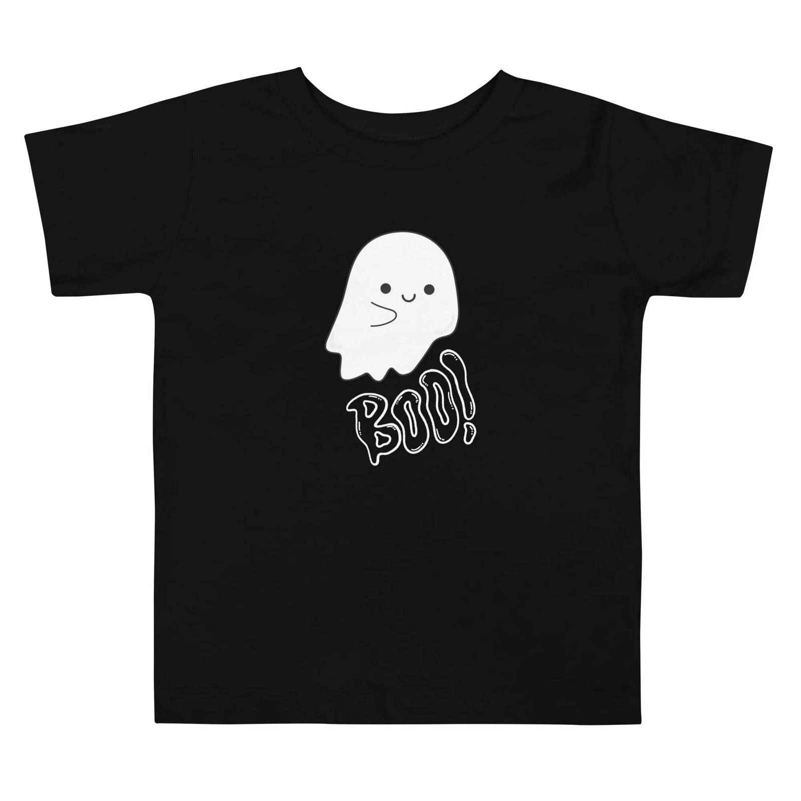 Boo Ghost Toddler Short Sleeve Tee - Broad Street Threads