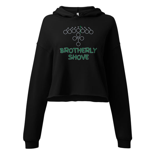 Brotherly Shove Crop Hoodie - Broad Street Threads