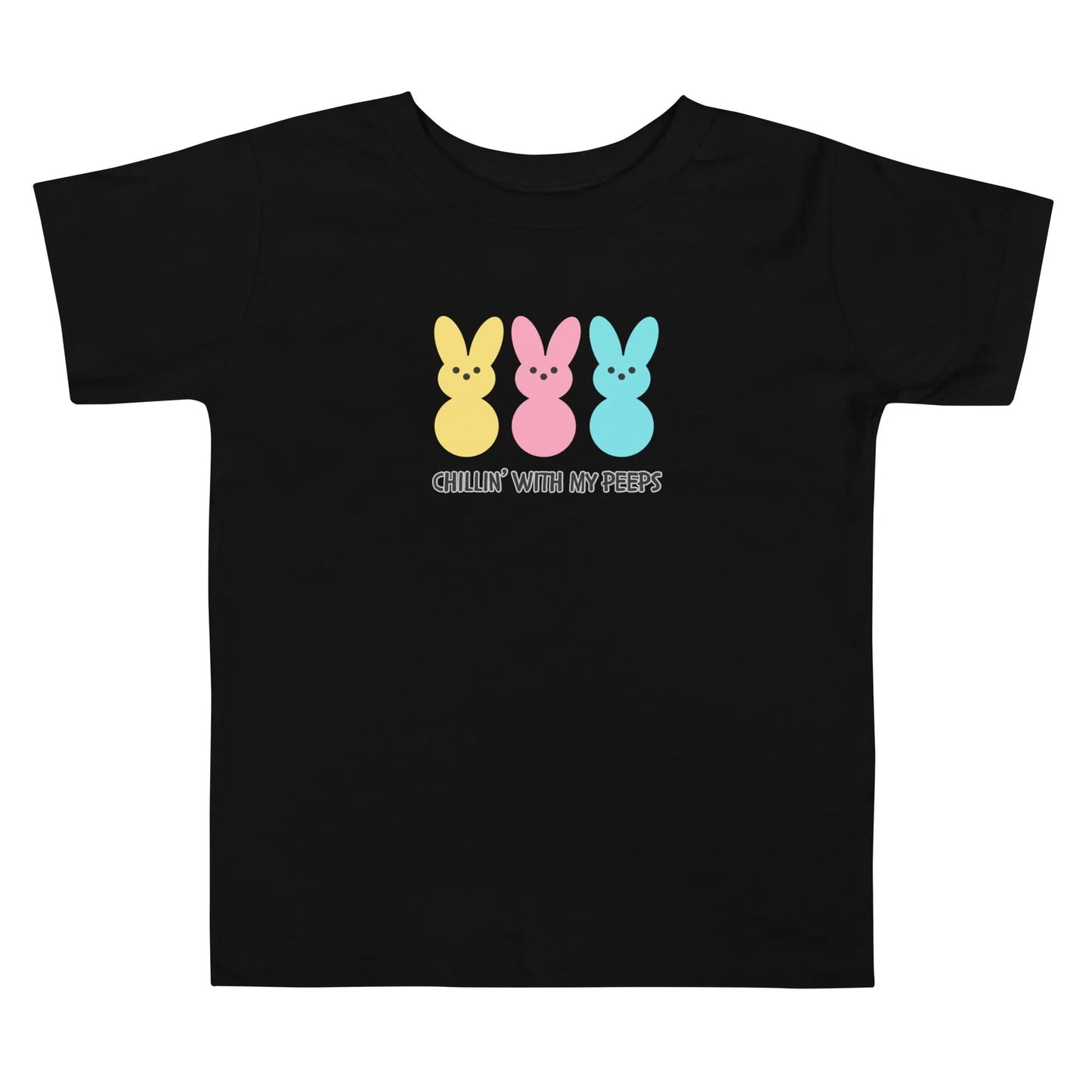 Chillin' with my Peeps Toddler Short Sleeve Tee - Broad Street Threads