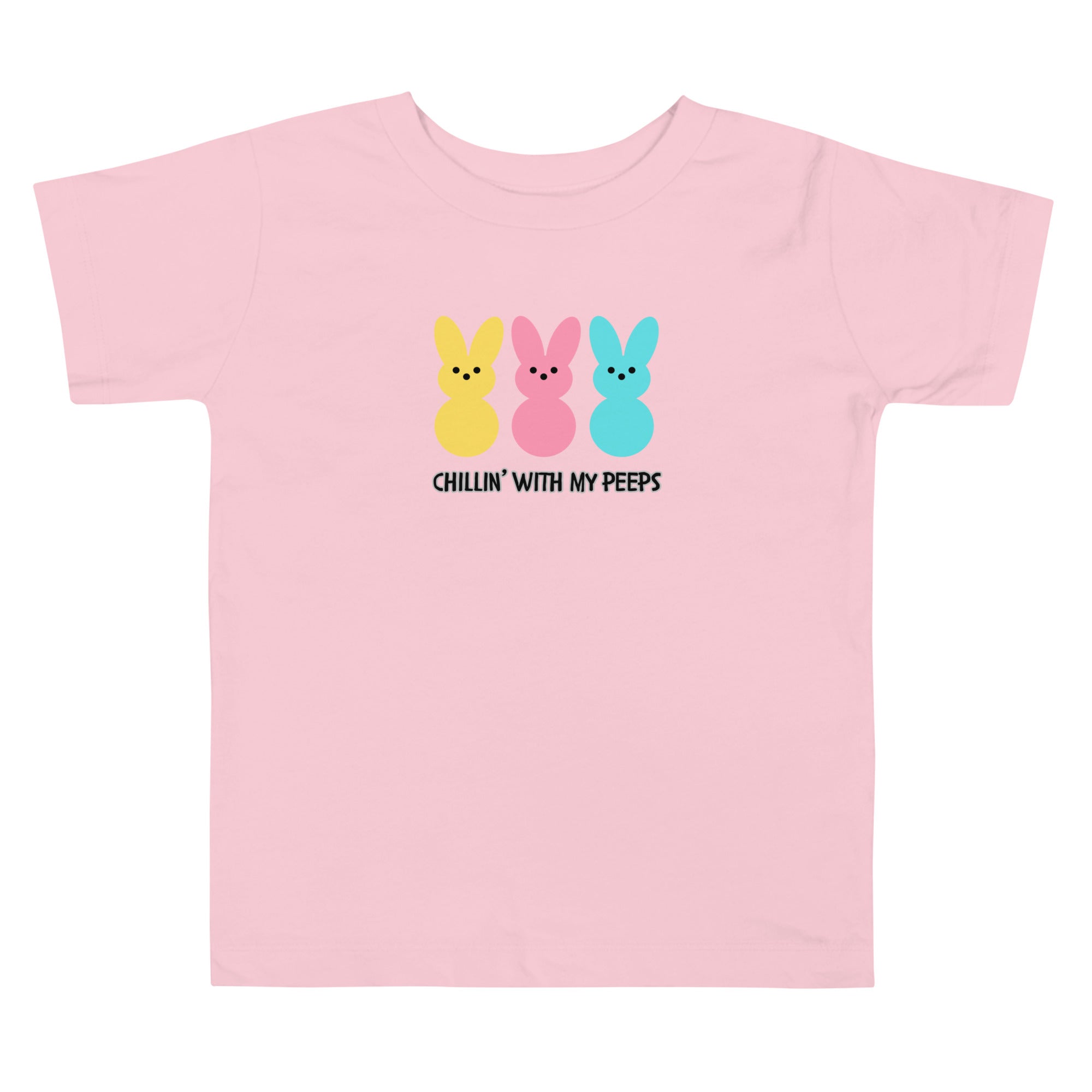 Chillin' with my Peeps Toddler Short Sleeve Tee - Broad Street Threads