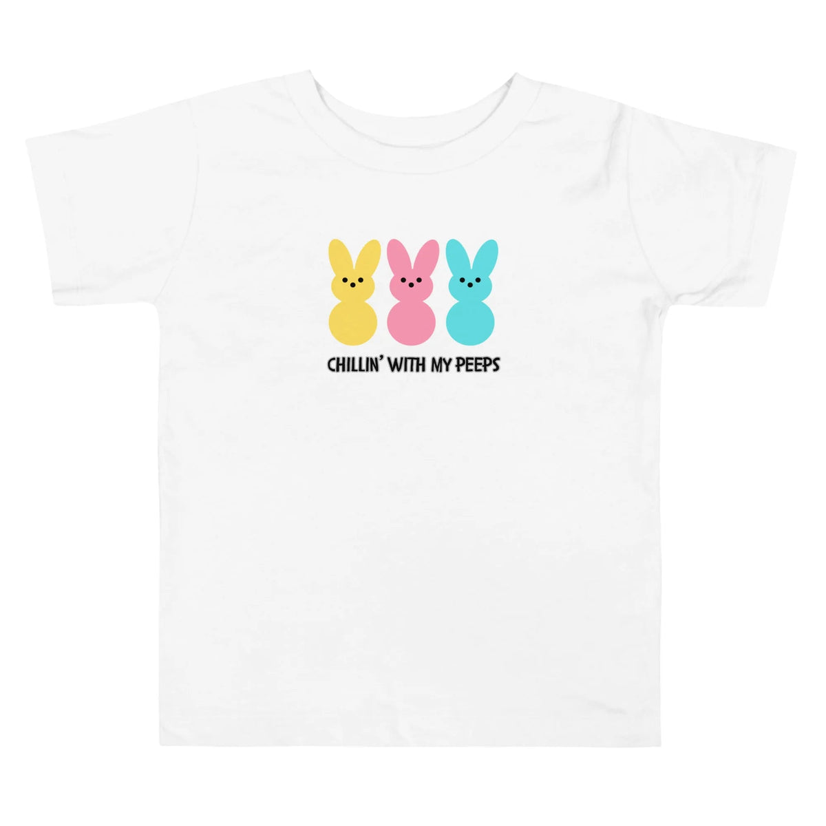 Chillin&#39; with my Peeps Toddler Short Sleeve Tee - Broad Street Threads