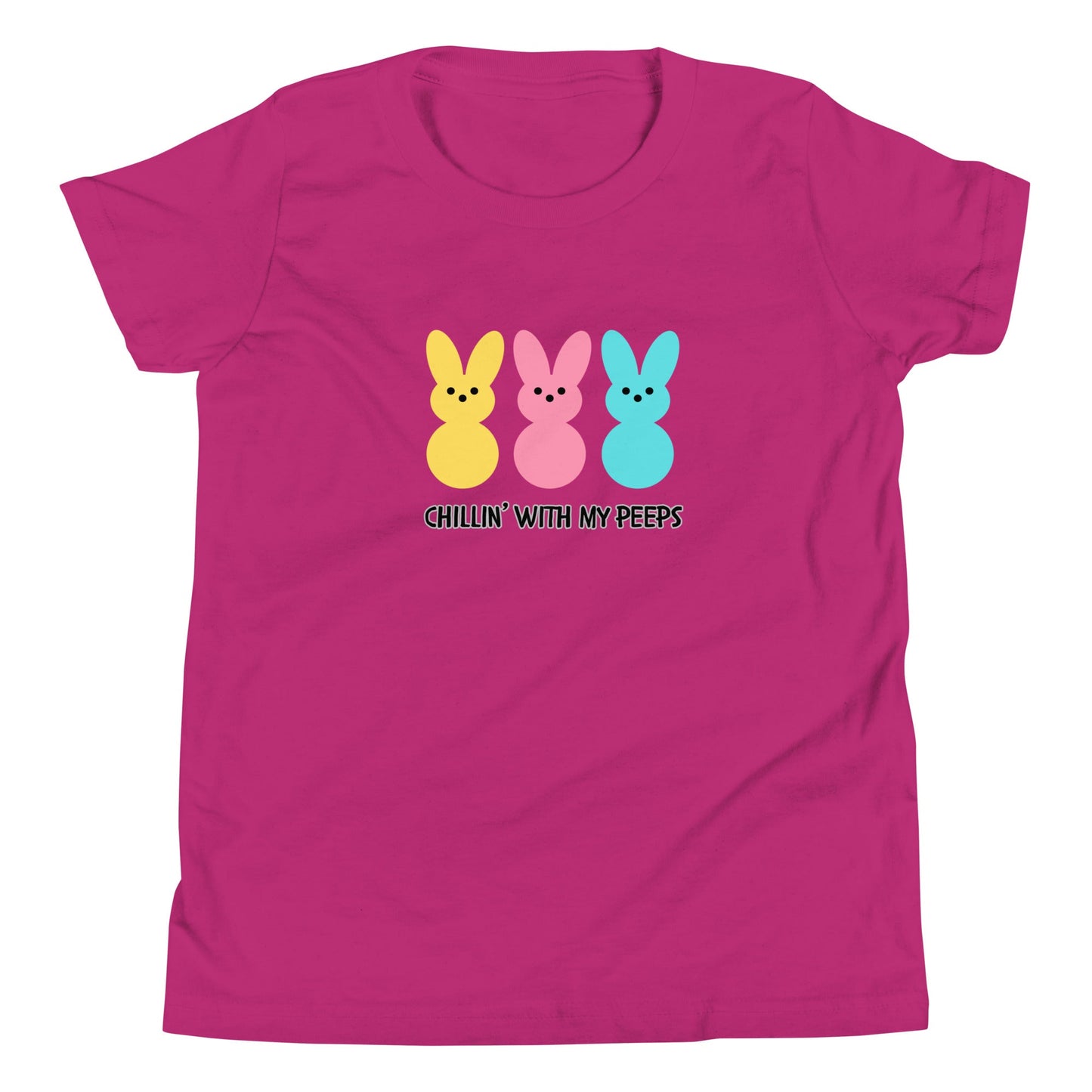 Chillin' with my Peeps Youth Short Sleeve T-Shirt - Broad Street Threads