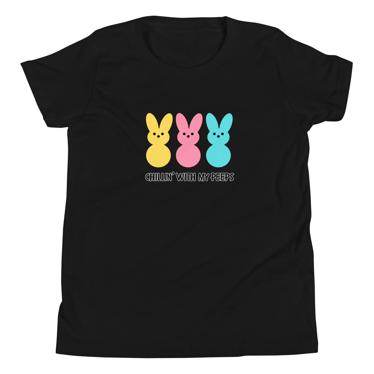 Chillin&#39; with my Peeps Youth Short Sleeve T-Shirt - Broad Street Threads