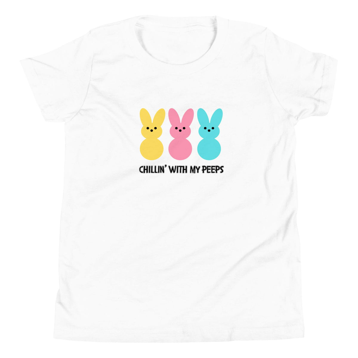 Chillin' with my Peeps Youth Short Sleeve T-Shirt - Broad Street Threads