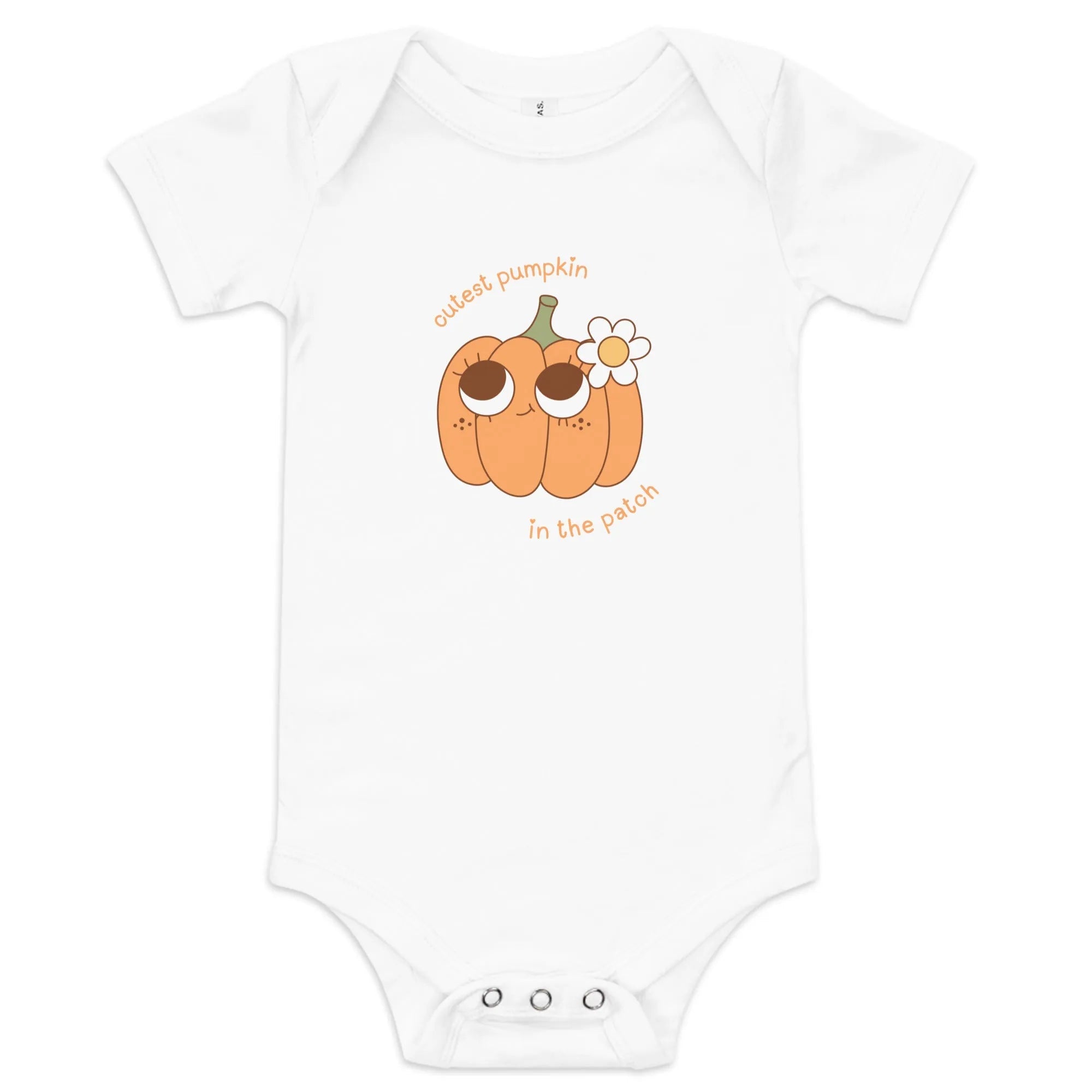 Cutest Pumpkin Baby Short Sleeve One Piece - Broad Street Threads