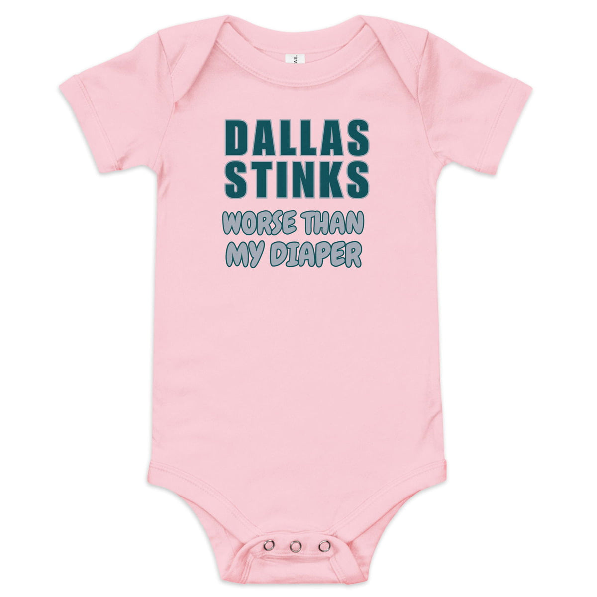 Dallas Stinks Baby Onesie - Broad Street Threads