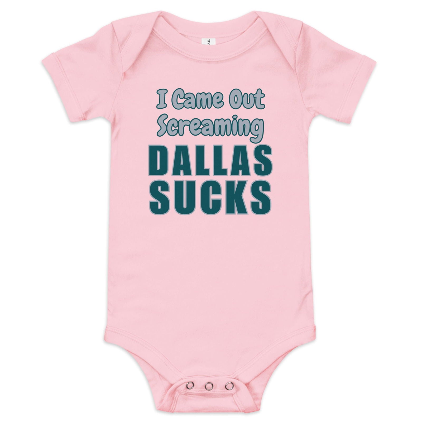 Dallas Sucks Baby Onesie - Broad Street Threads