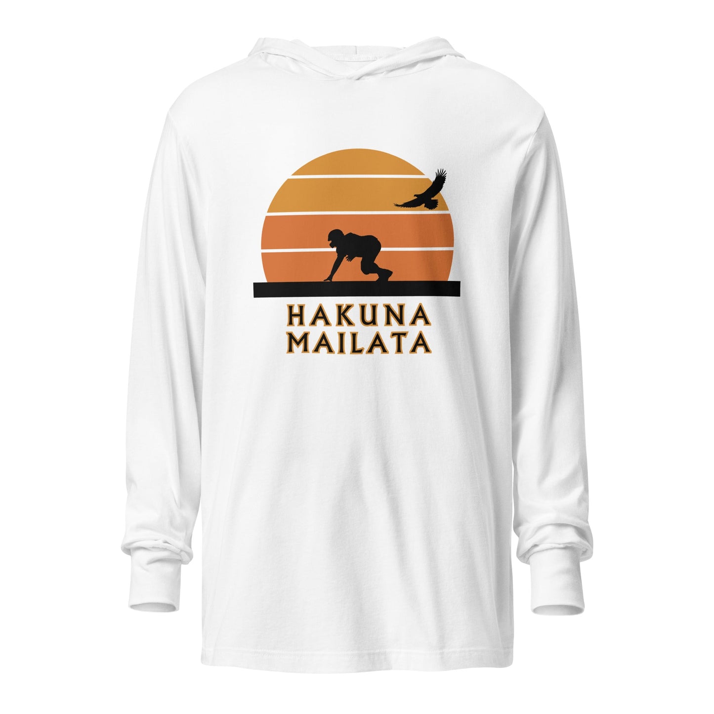 Hakuna Mailata Hooded Long Sleeve Tee - Broad Street Threads