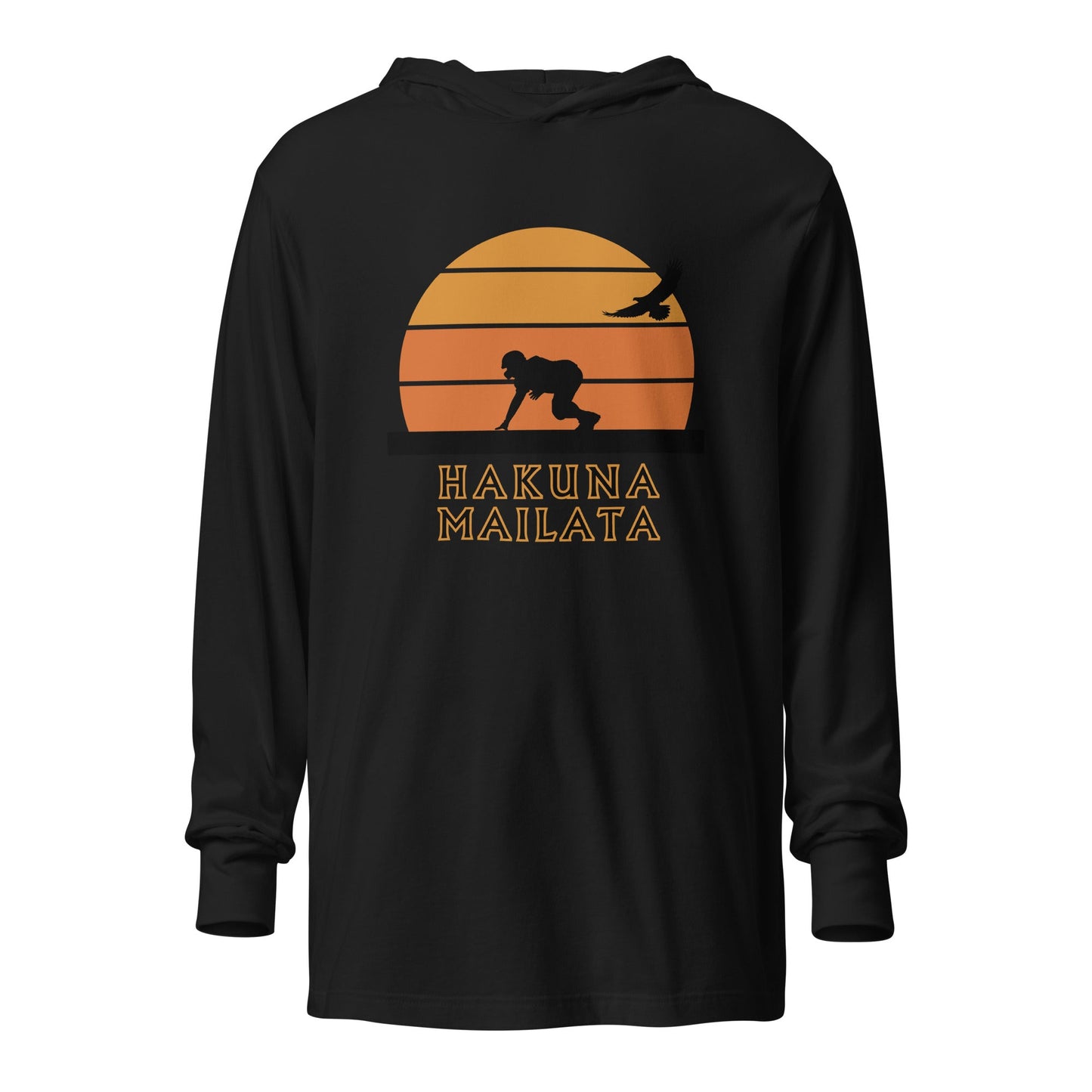 Hakuna Mailata Hooded Long Sleeve Tee - Broad Street Threads