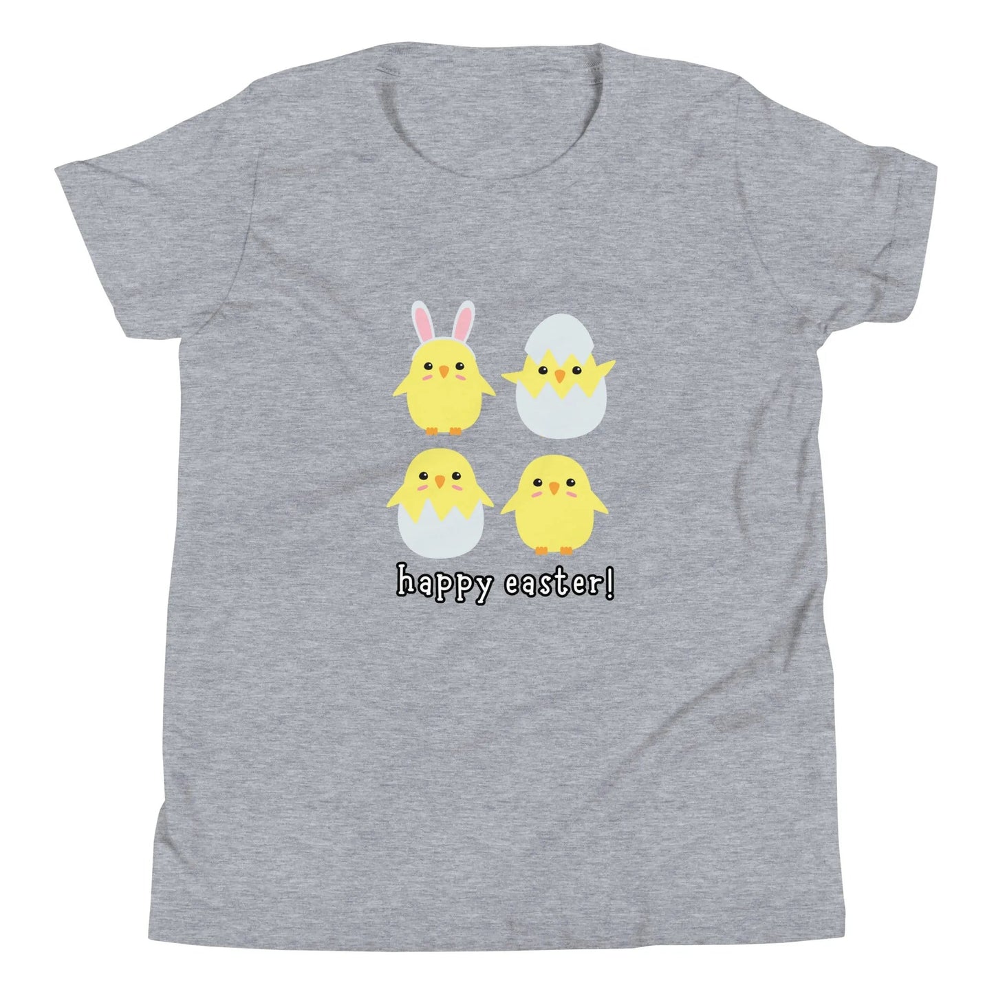 Happy Easter Chicks Youth Short Sleeve T-Shirt - Broad Street Threads