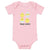 Happy Easter Chicks Baby short sleeve one piece - Broad Street Threads