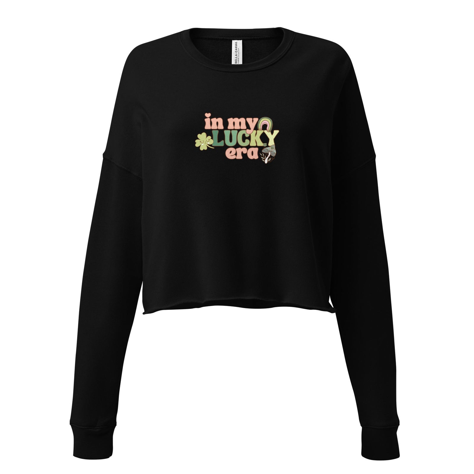 In my lucky era Crop Sweatshirt - Broad Street Threads