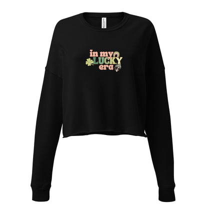 In my lucky era Crop Sweatshirt - Broad Street Threads