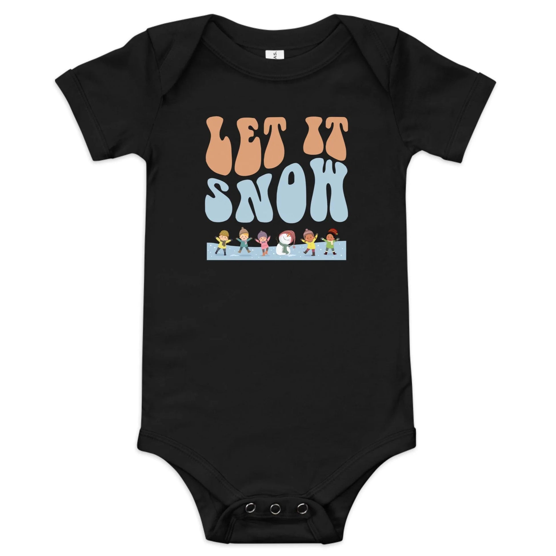 Let it Snow Baby One Piece - Broad Street Threads