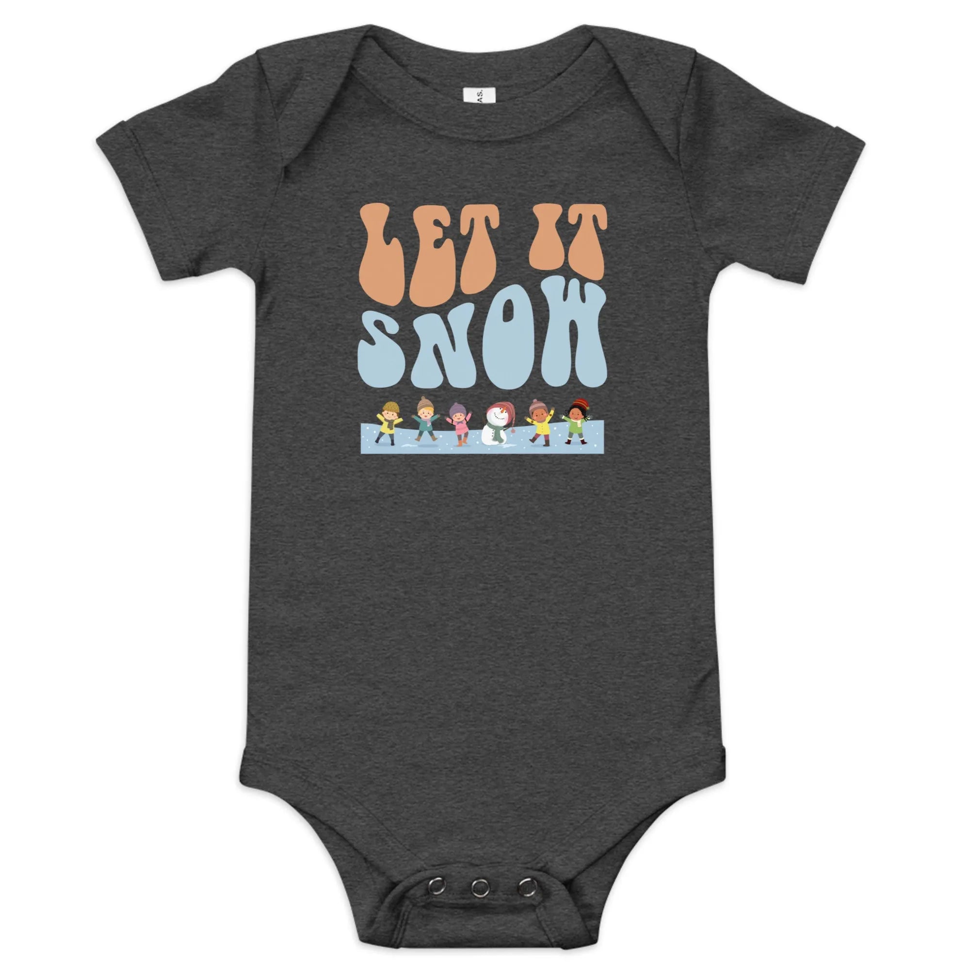 Let it Snow Baby One Piece - Broad Street Threads