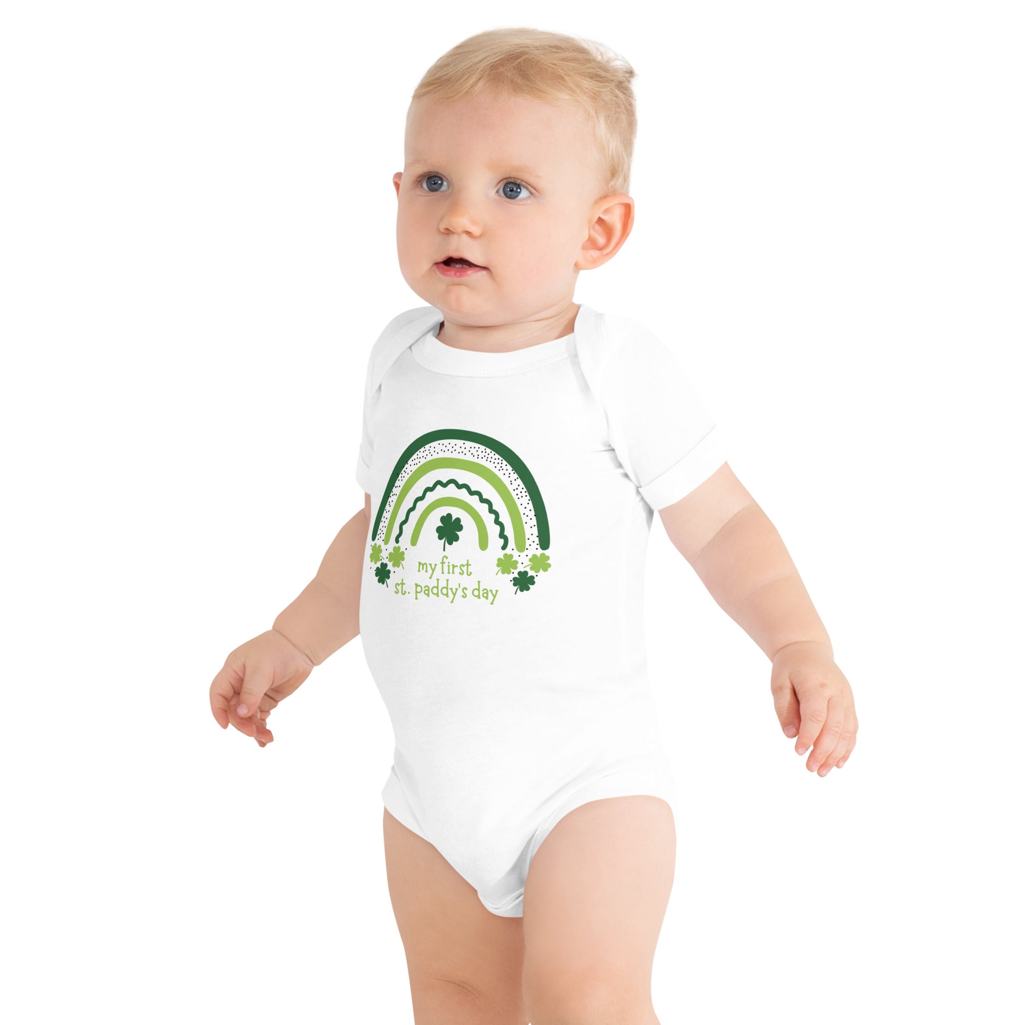 My First St. Paddy's Day Baby One Piece - Broad Street Threads