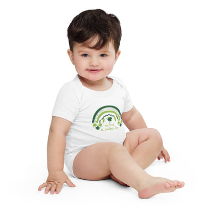 My First St. Paddy's Day Baby One Piece - Broad Street Threads