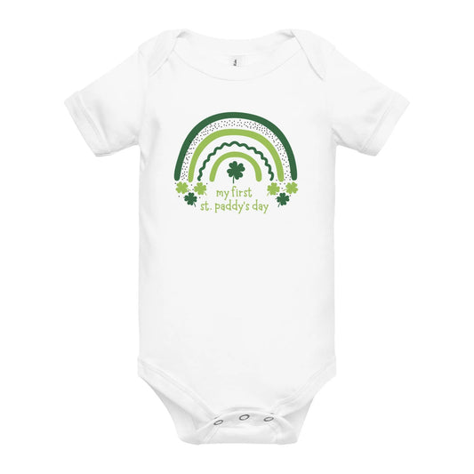 My First St. Paddy's Day Baby One Piece - Broad Street Threads