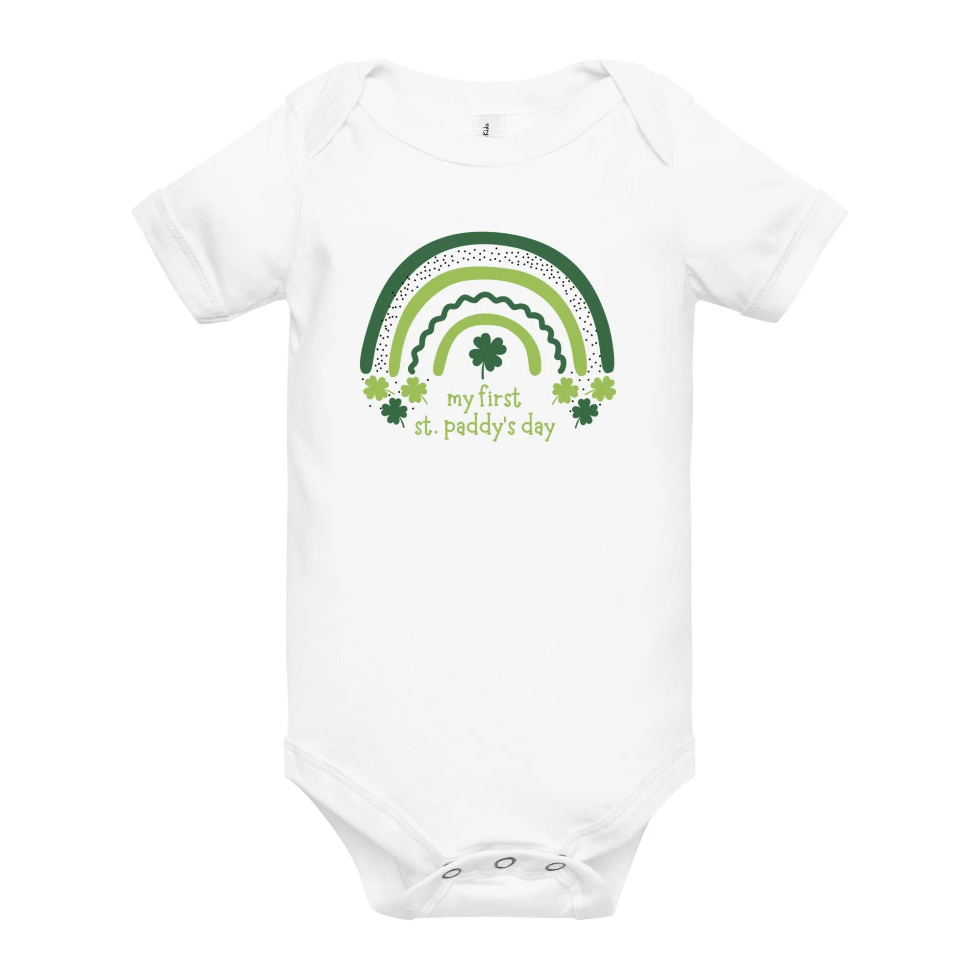 My First St. Paddy's Day Baby One Piece - Broad Street Threads