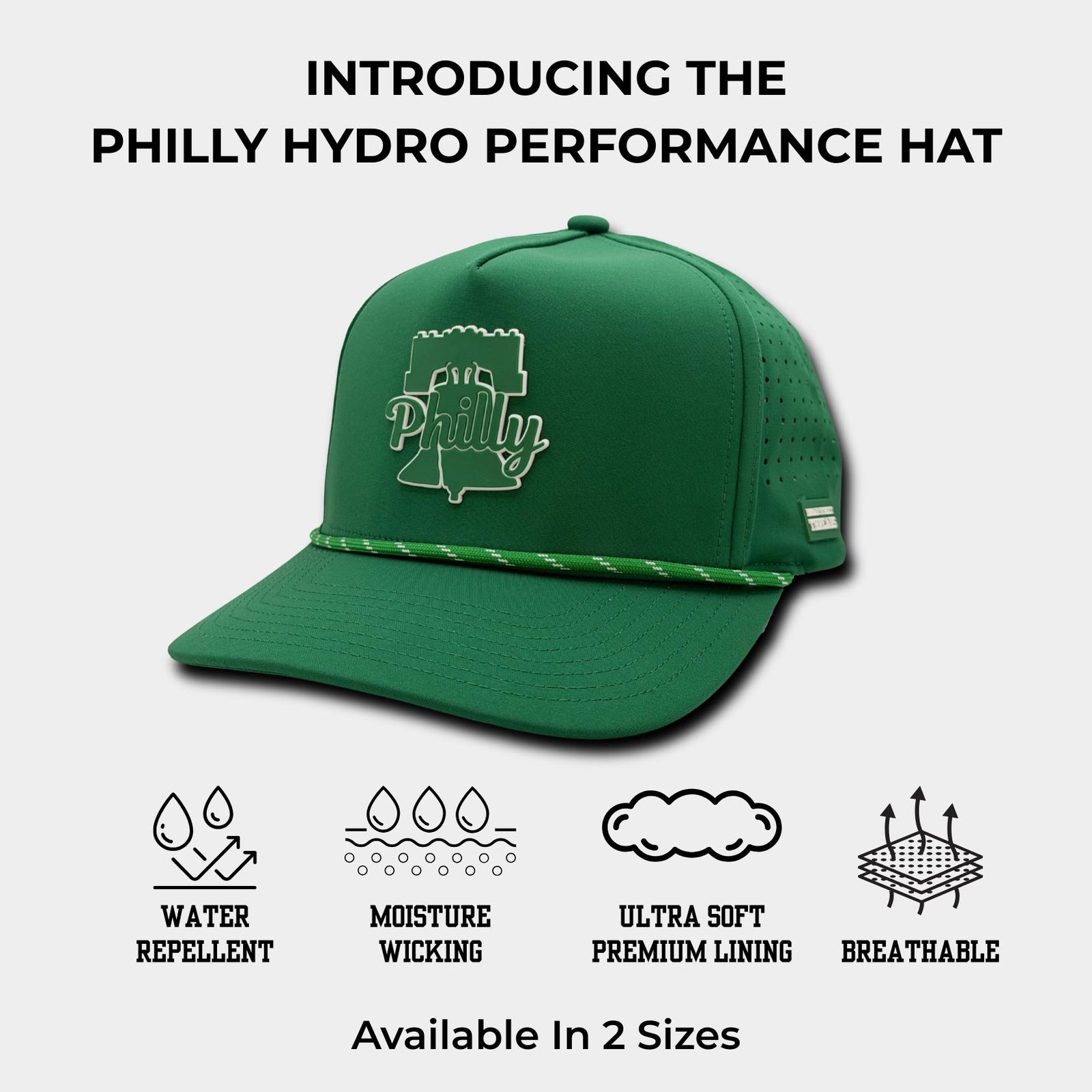 Philly Hydro Performance Hat – Kelly