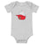Philly Ice Cream Helmet Baby Onesie