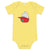 Philly Ice Cream Helmet Baby Onesie