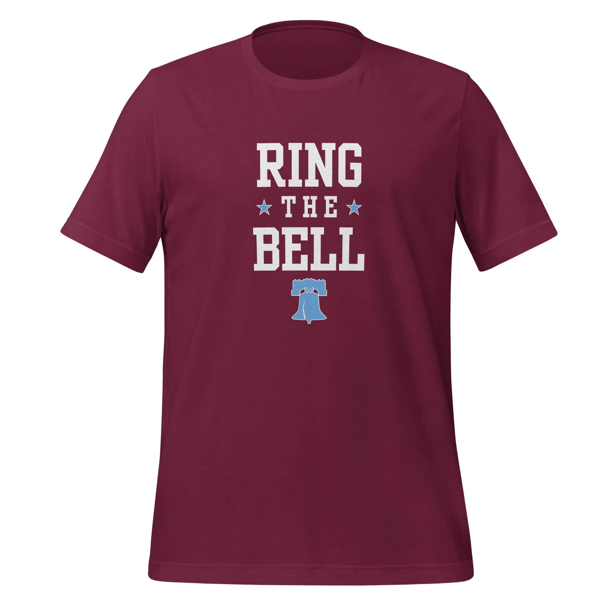 Ring the Bell Tee (Maroon) - Broad Street Threads