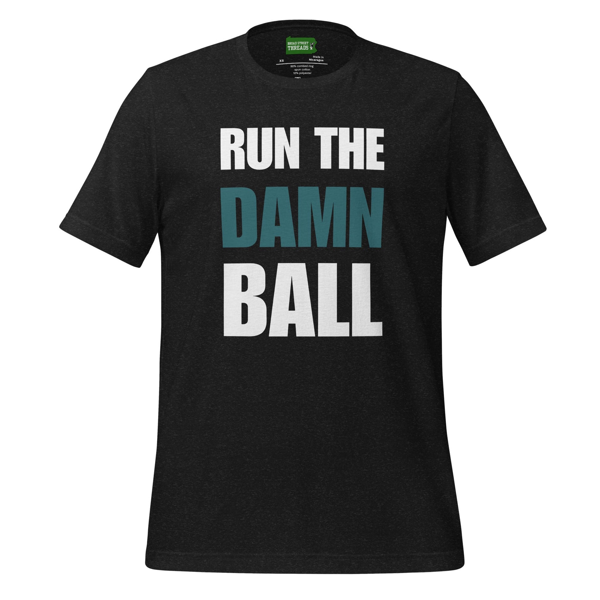 Run The Ball Tee - Broad Street Threads