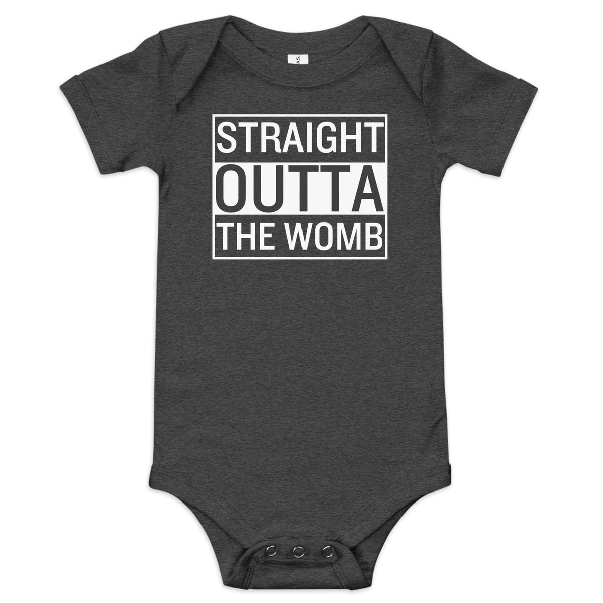 Straight Outta The Womb Baby Onesie - Broad Street Threads