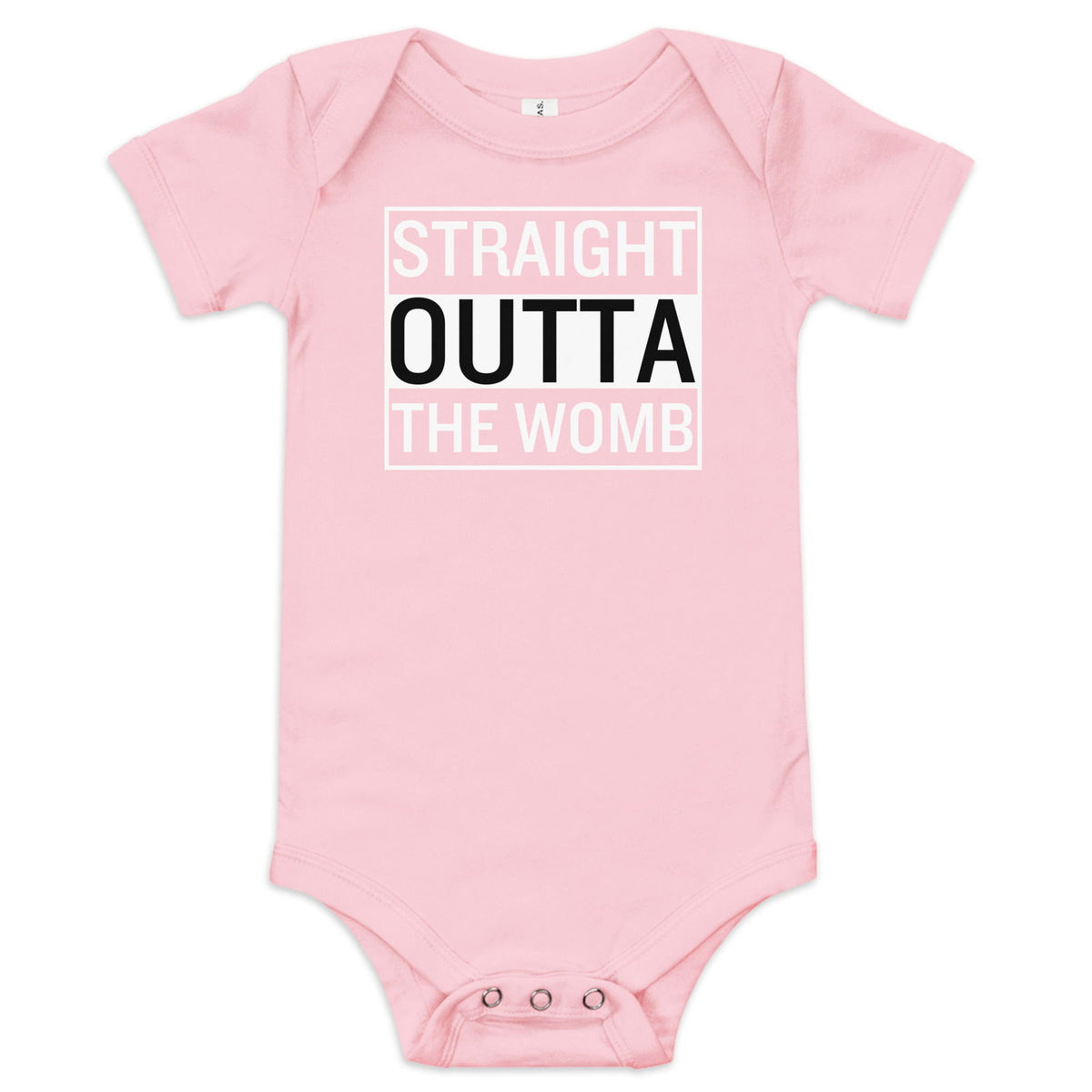 Straight Outta The Womb Baby Onesie - Broad Street Threads
