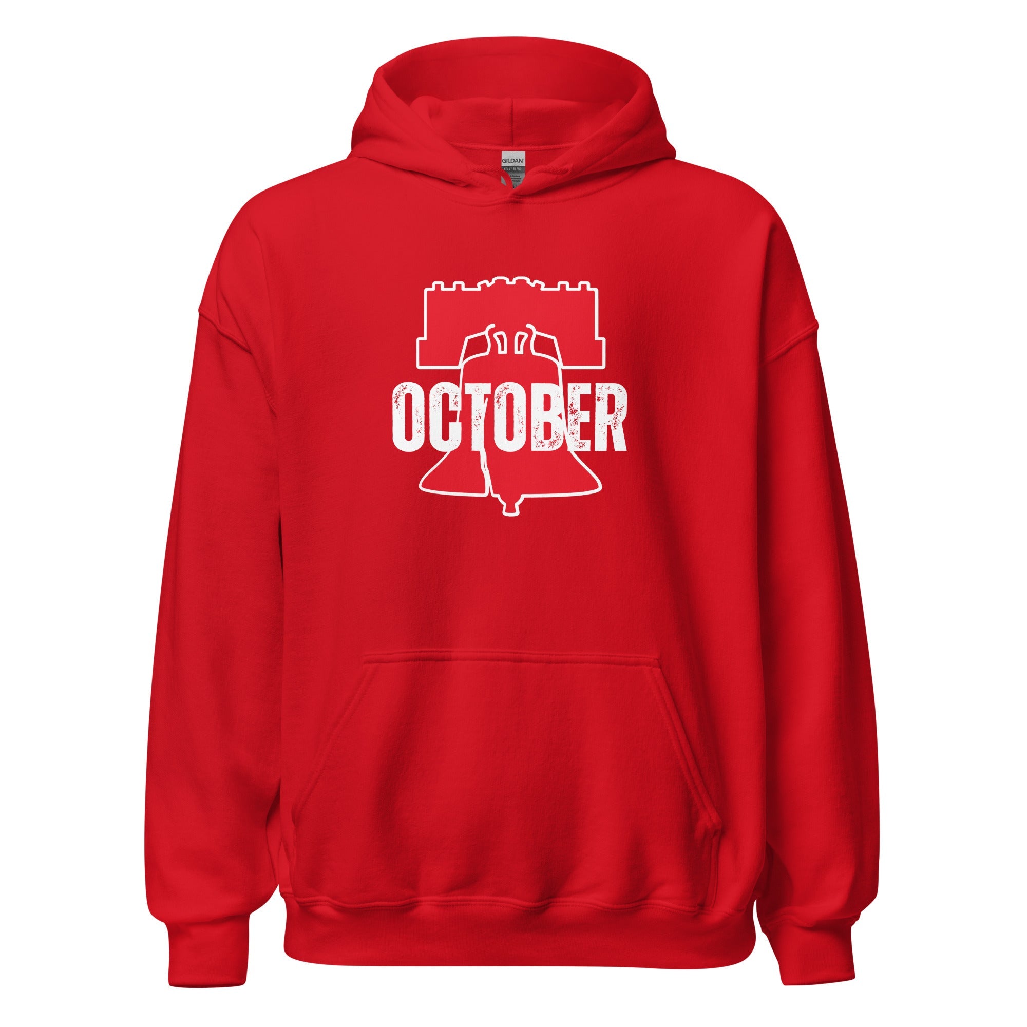 Vintage Red October Hoodie