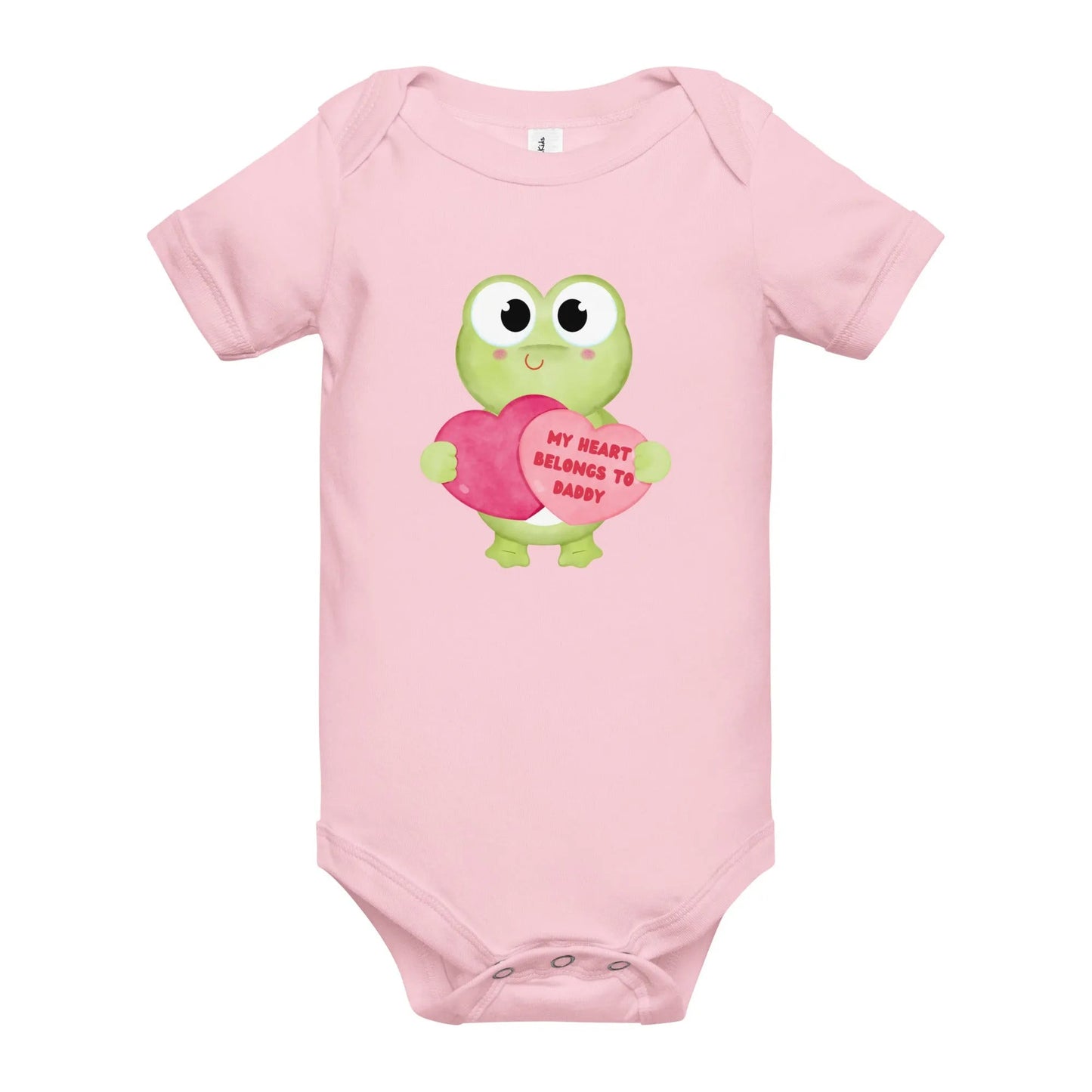 my heart frog baby one piece - Broad Street Threads