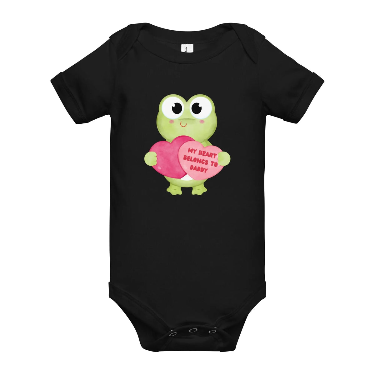 my heart frog baby one piece - Broad Street Threads